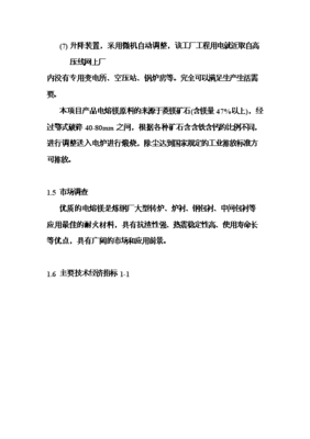 6萬噸電熔鎂生產(chǎn)線項目可行性研究建議報告書.doc
